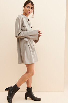 Avantlook Flared Sleeve Mini Dress