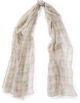 Thumbnail for your product : Ralph Lauren Silk Madras Scarf