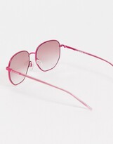 Thumbnail for your product : Love Moschino Moschino Love oversized sunglasses