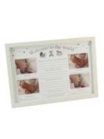 Thumbnail for your product : Bambino MDF 4 Aperture Photo Frame