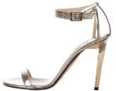 Thumbnail for your product : Jimmy Choo Metallic Ankle-Strap Sandals