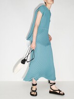 Thumbnail for your product : Issey Miyake Wrapped Plisse Sleeveless Top