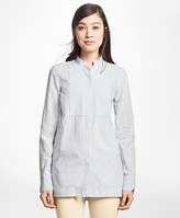 Thumbnail for your product : Brooks Brothers Striped Cotton Seersucker Tunic