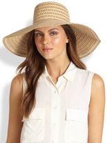 Thumbnail for your product : Eric Javits Striped Grosgrain Ribbon Floppy Hat