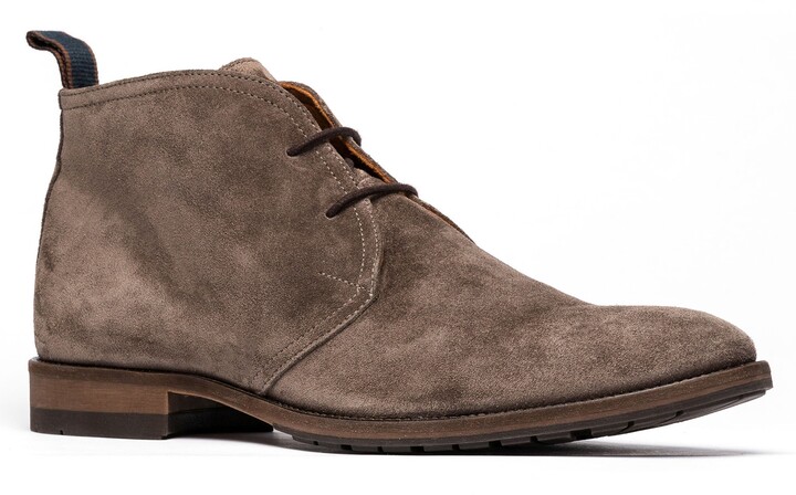 taupe chukka boots