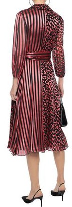 alice and olivia abigail wrap dress