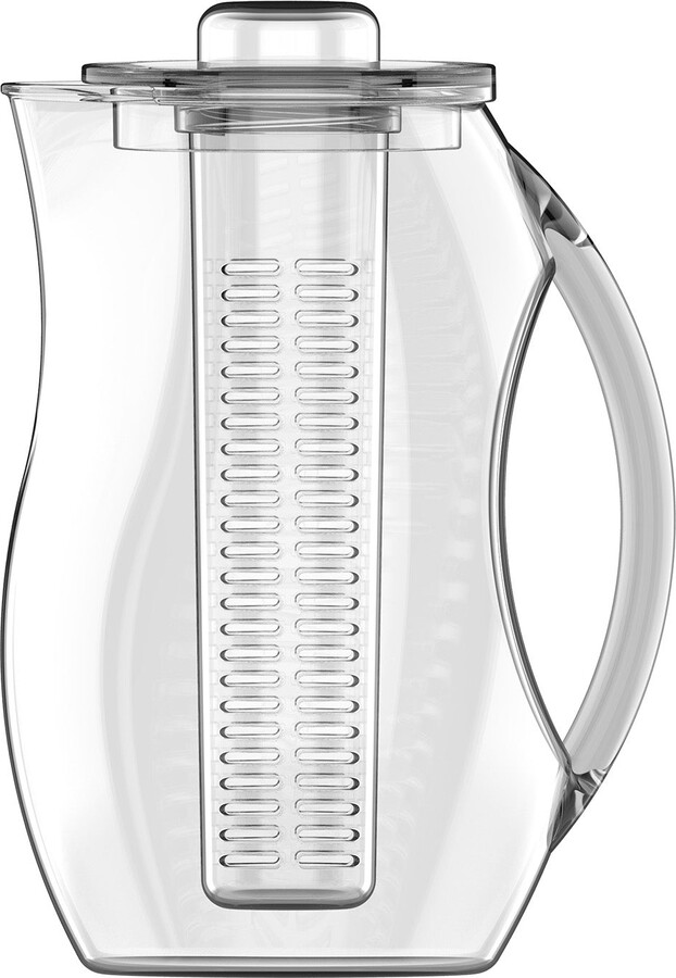 Prodyne Fruit Infusion Pitcher, Natural Fruit Flavor, Acrylic