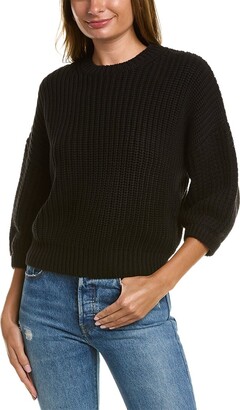 CashSoft Shaker-Stitch Sweater Pants