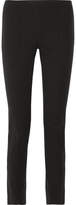 Thumbnail for your product : Michael Kors Collection - Stretch Cotton And Modal-blend Twill Skinny Pants - Black
