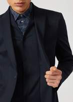 Thumbnail for your product : Emporio Armani Single-Breasted Bib Front Jacket In Stretch Jersey