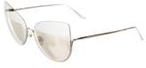 Thumbnail for your product : Nina Ricci Mirrored Cat-Eye Sunglasses