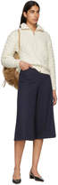 Thumbnail for your product : See by Chloe White and Beige Textured Knit Jacket