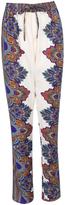 Thumbnail for your product : boohoo Cadence Paisley Border Print Relaxed Fit Joggers