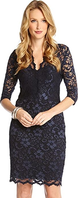 Scalloped Lace Dress | Shop The Largest Collection | ShopStyle