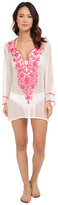 Thumbnail for your product : Ella Moss Stella Embroidered Tunic Cover-Up