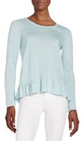 Thumbnail for your product : Rebecca Taylor Linen Jersey Tee