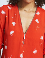 Thumbnail for your product : Marks and Spencer Floral V-Neck Knee Length Shift Dress