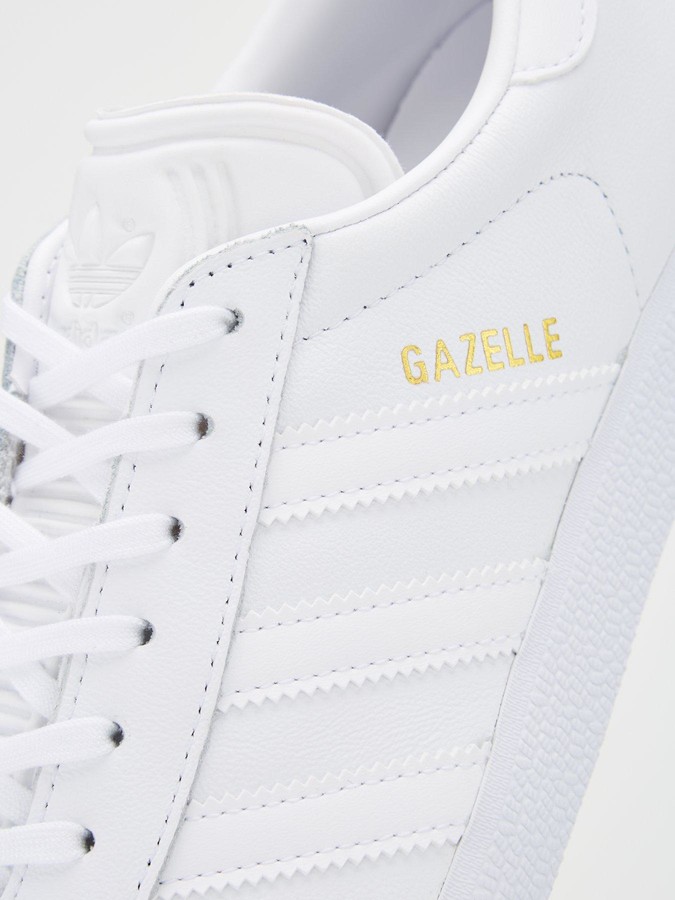 adidas Gazelle - White - ShopStyle Trainers & Athletic Shoes