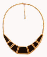 Thumbnail for your product : Forever 21 Geo Bib Necklace