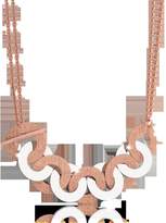 Thumbnail for your product : Rebecca R-Zero Rose Gold Over Bronze and Steel Maxi Chain Necklace