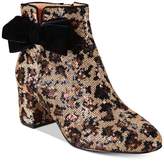 Thumbnail for your product : Kate Spade Leopard Print Langley Bow Booties
