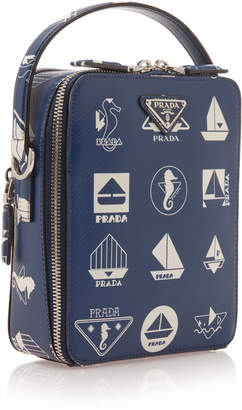 Prada Nautical Leather Crossbody Bag