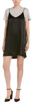 KENDALL + KYLIE Linen-blend Slip Dress.