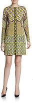 Thumbnail for your product : Hale Bob Mixed-Graphic Shift Dress
