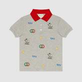 Thumbnail for your product : Gucci Children's embroidered polo