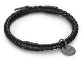 Thumbnail for your product : Bottega Veneta Intrecciato Leather Bracelet