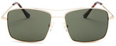 Thumbnail for your product : Cole Haan Men's Rectangle Sunglasses