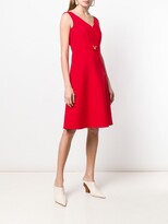 Thumbnail for your product : Valentino V hardware dress