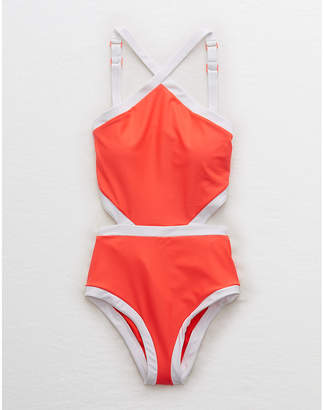 aerie Binding One Piece Swimsuit