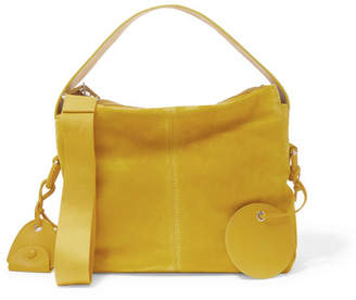 Acne Studios Leather-trimmed Suede Tote