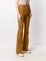 Thumbnail for your product : J Brand High-Rise Flared Trousers