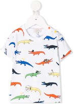 Thumbnail for your product : Paul Smith crocodile-print T-shirt