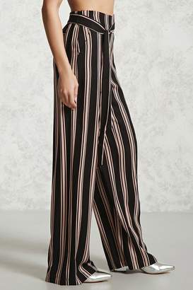 Forever 21 Contemporary Striped Palazzo Pants