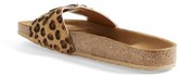 Thumbnail for your product : Seychelles 'So Far Away' Leopard Print Calf Hair Sandal