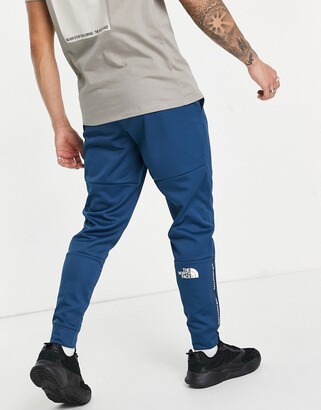 north face joggers blue