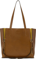 Thumbnail for your product : Chloé Brown Medium Milo Tote Bag