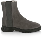 Thumbnail for your product : Stuart Weitzman Romy Shearling-Lined Leather Chelsea Boots
