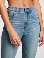 Thumbnail for your product : Gap Sky High Rise True Skinny Jeans with Washwell