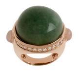 Thumbnail for your product : Bronzo Italia Bold Gemstone & Crystal Ring