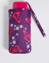 Thumbnail for your product : Marks and Spencer Butterfly Print Compact Umbrella