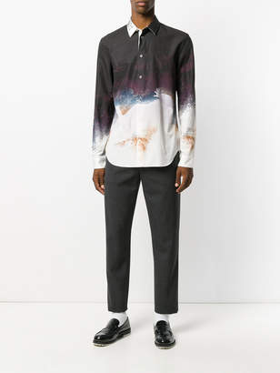 Maison Margiela fitted printed shirt