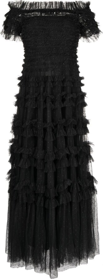 Needle Thread Lisette off-shoulder dress ShopStyle