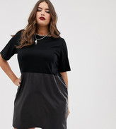plus size leather dresses for sale
