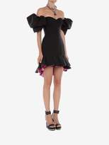 Thumbnail for your product : Alexander McQueen Light Wool Silk Evening Dress