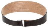 Thumbnail for your product : Alaia Perforated Leather Belt w/ Tags
