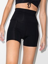 Thumbnail for your product : Live The Process Geometric High-Waisted Shorts